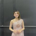 Miori Ohkubo Instagram - 2shot Day1 ชุดไทยแต่งงาน~~~ น่ารักมาก สวยมาก💕 Thai wedding dress It’s so pretty and beautiful 💕 タイのウェディングドレス めちゃめちゃ可愛くて綺麗なドレス💕 #BNK48 #MioriBNK48 #大久保美織 #Miichan #ชุดไทยแต่งงาน