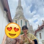 Miori Ohkubo Instagram - เดือนที่แล้ว…. ไปถ่ายตอนเพื่อนคนญี่ปุ่นมาเที่ยว🙌 Last month… I went to take picture with my Japanese friend who returned to Thailand as a trip🙌 先月… タイに旅行で帰ってきた日本人の友人と写真撮りに行きました🙌 #BNK48 #MioriBNK48 #大久保美織 #Miichan #วัดอรุณราชวรารามราชวรมหาวิหาร #watarun #ワットアルン Wat Arun