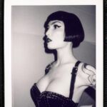 Miriam Veil Instagram - ‘Room Service’ earlier this year with Guy Clark 🖤 Chiltern Firehouse