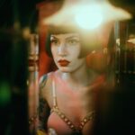 Miriam Veil Instagram - More from my last shoot with the talented @jamie_noise 🔮 Thank you @sian_hoffman for dressing me in your perfect corsets. . Accessories @themodeltraitorofficial Hat and gloves @milk_shaken Location @the_oldlacefactory London, United Kingdom