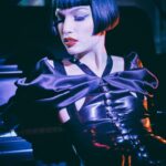 Miriam Veil Instagram - Excited to be modelling again for @nina.doroushi.rubber.wear for her latest latex collection 'Velvet and Steel' at @circa.press summer party on Friday 10th of June! Photographers @vestholmcom and @ifa.brand will also be there to sign copies of their books 🖤 don't miss it out! . Photos by @yiyinglai_ @alessio_cocchi @alfonso__scarpa at @23paulstreet MUA @onibecky_ 💫💫💫 London, United Kingdom