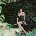 Miriam Veil Instagram - Cornish Adventures wearing @playfulpromises @bettiepagelingerie #35mm #miriamveil 💋 Cornwall,England