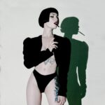 Miriam Veil Instagram - Meeting the shadow. London, United Kingdom