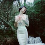 Miriam Veil Instagram - Me for @ikonostas_coutureforpleasure 🕊