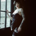 Miriam Veil Instagram - Cornish Adventures wearing @playfulpromises @bettiepagelingerie #35mm #miriamveil 💋 Cornwall,England