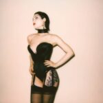 Miriam Veil Instagram - ⛓ More new work from my recent editorial with @annasampson__ for @nastymagazine ⛓ . Draped in luxury wearing my favourite made to measure corset by the one and only @sian_hoffman & Triple ring collar by @themodeltraitorofficial 💋 London, United Kingdom