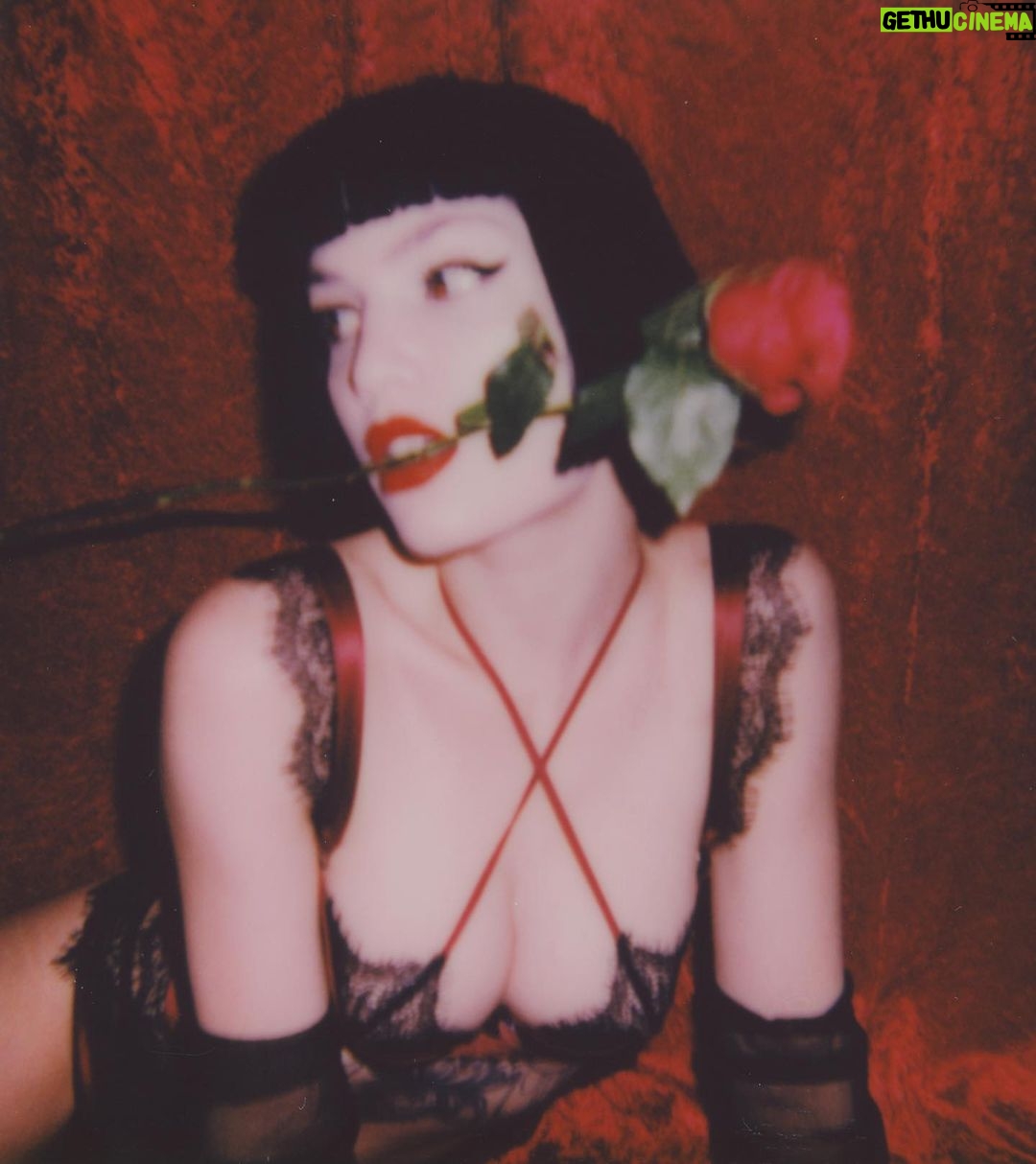 Miriam Veil Instagram - Take my flower? 🥀 @mariemur London, United Kingdom
