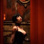 Miriam Veil Instagram - Let me look into your future tonight in the mystic room🔮 San Francisco, I hope you are ready for us. @houseofnoirgroup ❤️‍🔥 San Francisco, California