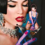 Miriam Veil Instagram - Glamorously saying goodbye to 2023!!🍸 Had so much fun on my last shoot of the year with darling @karenstanleyphoto at @23paulstreet ❤️ Can’t wait to see what next year will bring!✨ London, United Kingdom