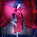 Miriam Veil Instagram - Feeling the holiday blues 🥀🥀🥀 From the archive with @yiyinglai_ @alessio_cocchi Shot at @23paulstreet MUA @onibecky_ Wearing @magdaleneceleste @elfzhou_lingerie @louboutinworld ✨