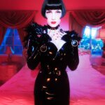 Miriam Veil Instagram - 🕸️ Happy Halloween 🕸️ So exited to share these images taken by the super talented @lonelyrodeostar during my last visit to the States. Check her incredible work! ✨ It was so lovely to stay at @hillsidehouseca and create some magic for one of my favourite latex brands @janedoelatex 🖤 More pictures to come soon 🥀 Crestline, California