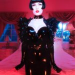 Miriam Veil Instagram - 🕸️ Happy Halloween 🕸️ So exited to share these images taken by the super talented @lonelyrodeostar during my last visit to the States. Check her incredible work! ✨ It was so lovely to stay at @hillsidehouseca and create some magic for one of my favourite latex brands @janedoelatex 🖤 More pictures to come soon 🥀 Crestline, California