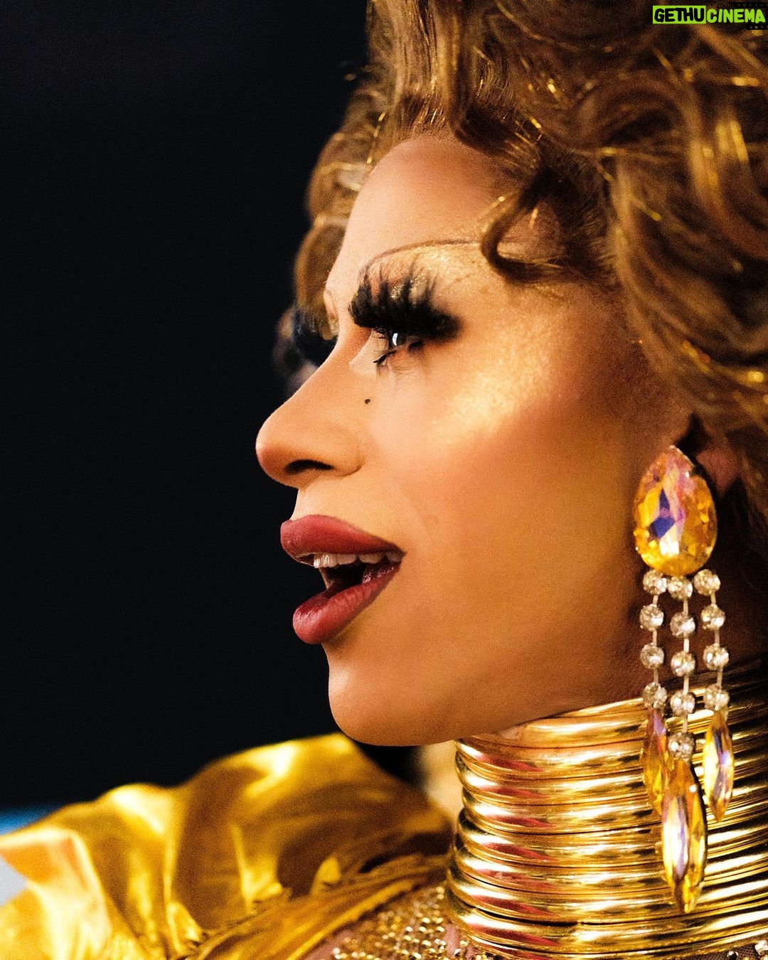 Miss Abby OMG Instagram - Queen of the Ligurian Sea🕌 📸: @janalaemmerer #missabbyomg #abbyomg #gold #queenofthenile #queen #dragqueen Port of Livorno