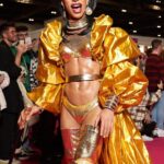 Miss Abby OMG Instagram - Dragcon Uk 2023 day 1🇧🇷💚🤤🍭 What an experience tho #dragconuk #dragconuk2023