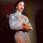 Miss Abby OMG Instagram - It takes a long time to get to be a diva💅🏽 📸: @lexpander At: @thestreetfoodclub (Night at the Disco)🪩🪩🪩🪩🪩 #missabbyomg #disco #dragqueen #queen #makeup #silver #humanhair #wethair #performance #breda #bredategengeweld The Streetfood Club