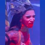 Miss Abby OMG Instagram – Release me from this cursed im in🩸🩸
HAPPY HALLOWEEN DAMNED BABYS🖤
#queenofthedamned #blood #halloween 
Outfit: me 
Crown: @roy_conners Club NYX