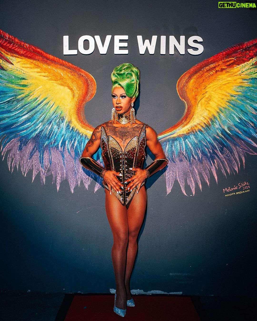 Miss Abby OMG Instagram - Love wins!ππ³οΈβπ Wig: @vivaldified Outfit π by me Makeup: @benefitnetherlands @back_stage_amsterdam @ Pic: @bencupan.media @st_louis_breakfast @totally_events Cologne (KΓΆln), Germany