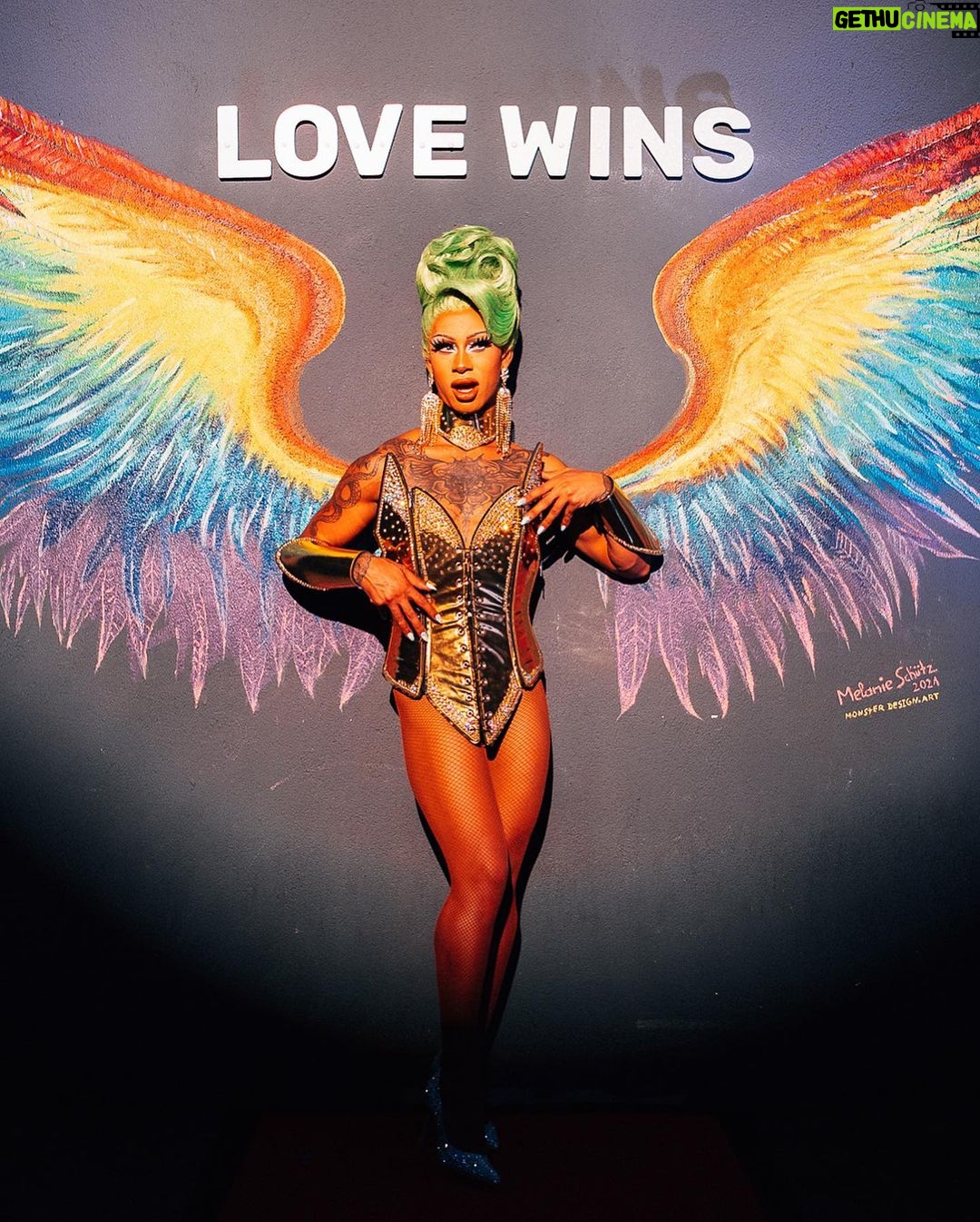 Miss Abby OMG Instagram - Love wins!ππ³οΈβπ Wig: @vivaldified Outfit π by me Makeup: @benefitnetherlands @back_stage_amsterdam @ Pic: @bencupan.media @st_louis_breakfast @totally_events Cologne (KΓΆln), Germany
