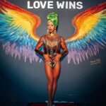 Miss Abby OMG Instagram - Love wins!💖🏳️‍🌈 Wig: @vivaldified Outfit 💎 by me Makeup: @benefitnetherlands @back_stage_amsterdam @ Pic: @bencupan.media @st_louis_breakfast @totally_events Cologne (Köln), Germany