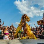 Miss Abby OMG Instagram - @tropikalifestival was amazing!😍🌴 Pic’s are online!!!📸 #missabbyomg #abbyomg #naked #rhinestones #dragqueen #pride #brazilianhour #tropikali NDSM