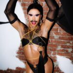 Miss Abby OMG Instagram – Are you in touch with all of your darkest fantasies? Have you created a life for yourself where you can experience them? I have.
I am fucking crazy but i am free.🖤
Pic: @marilenezeeman 
Wig: @jason_verwey 
#missabbyomg #hostedbyabby #dark #drag #dragraceholland #beardedqueen #moustache #goth #gothgirl #halloween #amsterdamnightlife Vilnius, Lithuania