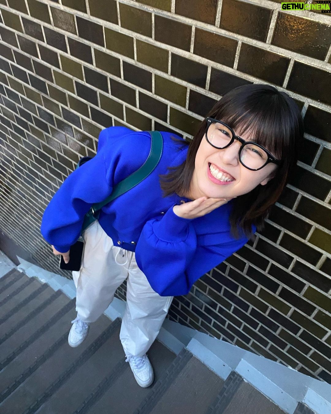 Miyu Kitamuki Instagram - 笑ってこ〜😊 今更だけどメガネ新調した🥸