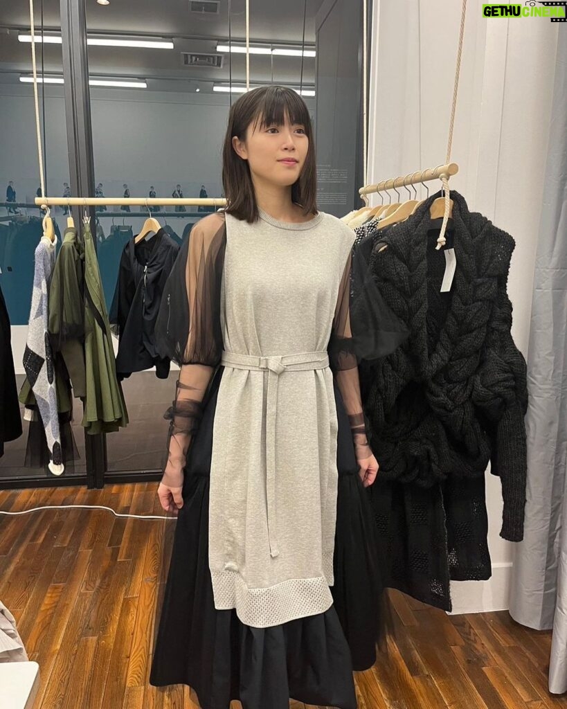 Miyu Kitamuki Instagram - @millanni さんの展示会へ 上品かつ他にないデザインで着るとテンションが上がるお洋服ばかりでした。 ありがとうございました🙇‍♀️
