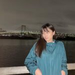 Miyu Kitamuki Instagram - 8月19日。 バ イクの日らしいです。 てことで最近の写真を〜🏍 夜のお台場はさいっこうでした。 みんなも安全運転で楽しみましょうね〜🫡 #バイクの日