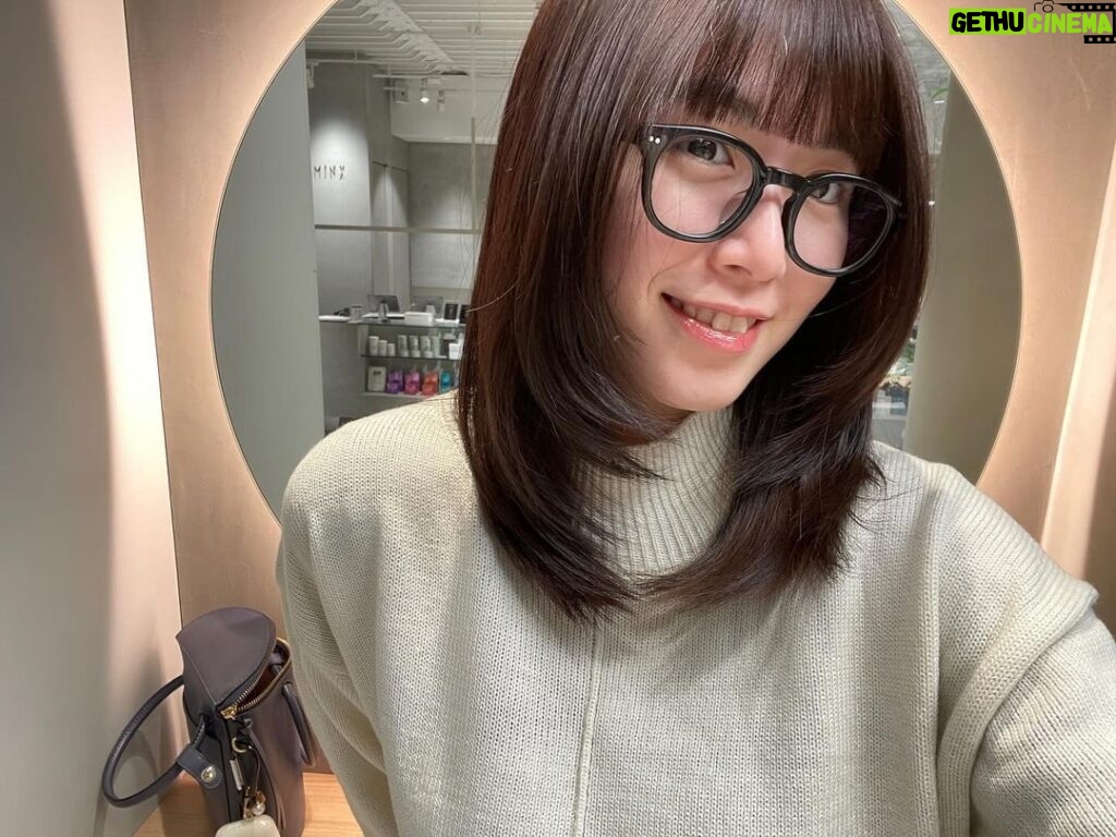 Miyu Kitamuki Instagram - 髪切った✂️ 前髪揃うとスッキリする〜💇🏻‍♀️