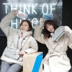 Miyu Kitamuki Instagram - サウナポーチ目当てにTHINK OF THINGS🧖 これでサ活捗りそう🤸 りなたんのカメラでたくさん撮ってもらった〜 #saunabu