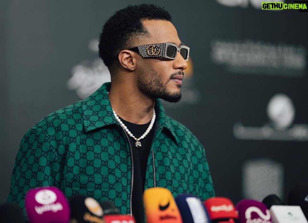 Mohamed Ramadan Instagram - 🦅 @riyadhseason @rotanamusic @rotanalive @maudsakri Riyadh, Saudi Arabia