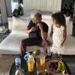Mohamed Ramadan Instagram – Crazy father 🤣🥭📱😳