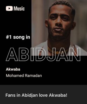Mohamed Ramadan Instagram - 🙌🏽🌍🔝 AKWABA