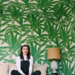 Molly Tarlov Instagram – Oh, you don’t wallpaper your ceiling? #BeBetter Frank Sinatra’s Twin Palms Estate