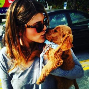 Molly Tarlov Instagram - It’s my angel’s birthday today. This is my Fran. She’s four. Every time we meet someone on the street they ask if she’s a puppy cause she’s a wild as hell. Sometimes I say yes because it’s less embarrassing. She is my best friend. She has taught me so much and I cried saying happy birthday to her last night. Thanks for always looking me in the eyes when you yell at me. I originally wanted to name a daughter Franny if I ever had one (mix between Franny Glass and Fanny Bryce) and she was supposed to be named Vivian. She did not act like a Vivian. Then her name was Buffy but she didn’t act like a Buffy either—so on day 4 she became Francesca (Frances) Buffy Tarlov. And Le Fran became legend.
