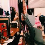 Molly Tarlov Instagram - Who wants a peek inside my closet? FUPA on fleek, baby! And I bruise like a lil Peach 🍑 I'm juicy too 😉 (ew.) instagram is so fake now like here is a pic of me like I took it and then I posted it and I'm sitting in the same spot