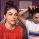 Molly Tarlov Instagram - This was our “Get Ready for the Full Moon in the Desert” video. Is it kinda annoying? Do you like it? Imagine if you could hear what we were saying!!! 🌵 🌚 @lorenzaizzo —products below ⚡️ . . . . . . Face: @hourglasscosmetics skin tint in medium @urbandecaycosmetics Sin Afterglow palette for highlight/eye crease and drop shadow @glossier cloud paint in puff for cheeks & 👀, boy brow in brunette @tartecosmetics park ave princess for bronzer @ctilburymakeup black kohl eyeliner @doseofcolors lipstick in blush @gby_beauty for lashes fleeky @liftedskin for my already glowy skin 💫 Joshua Tree, California