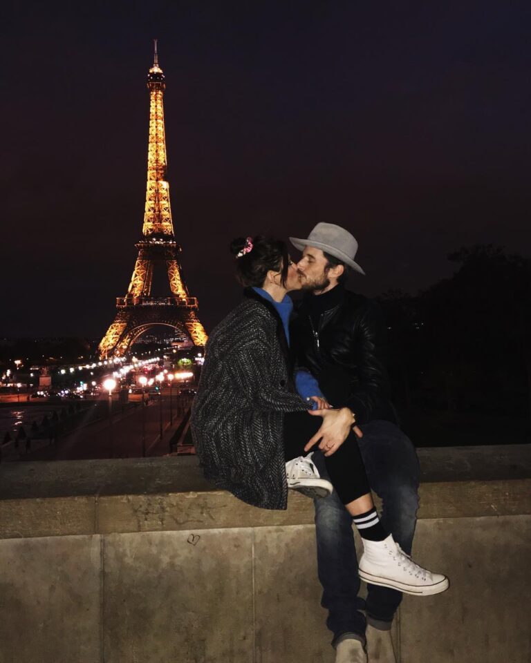 Molly Tarlov Instagram - Me n my Prince 🤴🇫🇷 💏 Tour Eiffel