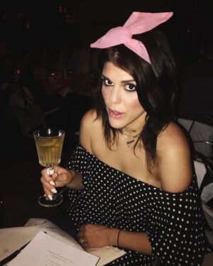 Molly Tarlov Instagram - This martini was €22 and let me tell you, it was not worth it.