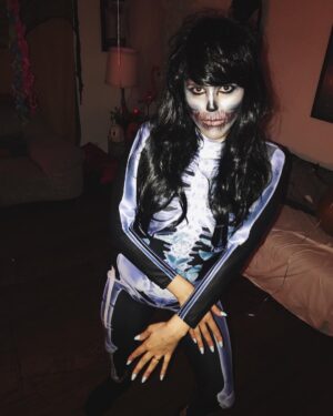 Molly Tarlov Instagram - Slutty skeleton 💀🦋