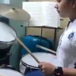 Monisha Vijay Instagram - Arabic kuthu🔥 . . #drums #drumsdaily #drumslife #drumset #drumslove #drumscover #drummer #girldrummer #femaledrummer #drummers #drumming #drummergirl #drumsvideo #music #musiclover #musicvideo