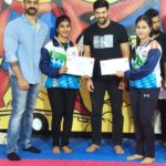 Monisha Vijay Instagram - Felicitations from actor Arya and Bharat for achieving the gold in International Silambam Championship🏆 @aryaoffl @bharat_raj_official . . #actorarya #arya #bharat #felicitation #talent #instatalent #gold #goldmedal #winners #winner #champ #champions #champion #championsleague #achievement #sisters #international #silambam #instaactor #instagood #instadaily #appreciationpost #instapost #instamoment #instaarya