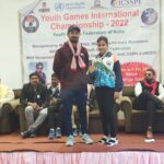 Monisha Vijay Instagram - Victory for our India 🇮🇳 Bagged the Gold 🏆🥇in International level Silambam Championship at Nepal🔥 Gold for me in junior level and for my sis varsha in senior level 🤩 @varshavijay_official . . #international #silambam #internationalstudents #nationalcompetition #ygfi #gold #goldmedal #winner #winners #champ #champion #champions #firstplace #competition #instagood #instapost #instatalent #instadaily