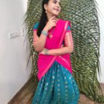 Monisha Vijay Instagram – Being Dharshini 💖
Watch Ethirneechal from Mon to Sat at 9.30pm @suntv 
.
.
#ethirneechalserial #ethirneechal #suntv #suntvserial #suntvserialactress #suntvactress #instagood #instaartist #instaactor #serial #instapost #halfsaree #halfsareefunction #celebration #instacelebration #instafashion #instapic