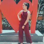 Monisha Vijay Instagram - ❤️ . . #instagood #instadress #instapost #instamood #instafashion #instatrend #trending #fashion #fashionstyle #style #fashiondress #red #redlover #moderndress #maroon