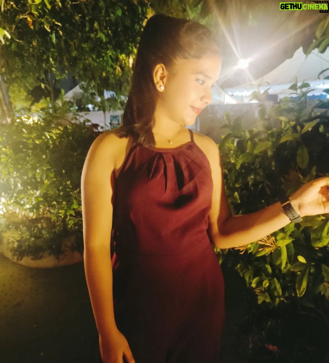 Monisha Vijay Instagram - ❤️ . . #instagood #instadress #instapost #instamood #instafashion #instatrend #trending #fashion #fashionstyle #style #fashiondress #red #redlover #moderndress #maroon