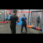Monisha Vijay Instagram - Body under construction, Mind on a mission 💥 @hustle_hub_gym #kickboxing #kickboxingtraining #kickboxer #kicks #boxing #boxingtraining #ethirneechalserial #ethirneechal #ethirneechalonsuntv #suntv #suntvserial #dharshini #trendingreels #trending #superwoman #supergirl #womenempowerment #instadaily #instaworkout #workout #gym #motivation #boxingday #punch #girlpower