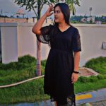 Monisha Vijay Instagram - You do you ♡ #monishavijay #instagood #instapose #instacool #instaphoto #instapost #instafashion #fashionmodel #blackdress #blacklove #ethirneechal #ethirneechalserial #suntv #instamood #fashionstyle