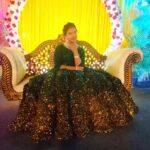 Monisha Vijay Instagram - Sprinkle your sparkle everywhere 💚✨ . . #celebration #suntvserial #suntv #grandcelebration #cinema #suntvserials #ethirneechal #ethirneechalonsuntv #ethirneechalserial #fashion #fashionstyle #frock #green #instagood #instafashion #instaphoto #function #ceremony #serial #tamilcinema