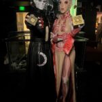 Morgan McMichaels Instagram - HELL PRIEST & HELL PRIESTESS JOIN FORCES TO TEAR YOUR SOULS APART !!! I was so honored to be able to get a picture with my fabulous mother @chadmichaelsallstar at @mickysweho for our Halloween show ! I of course love @officialdougbradley original Pinhead and Chad fiercely executed Jamie Clayton’s Female Pinhead !! Mickys Weho